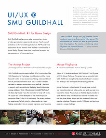 SMU Guildhall Research White Paper - UI/UX
