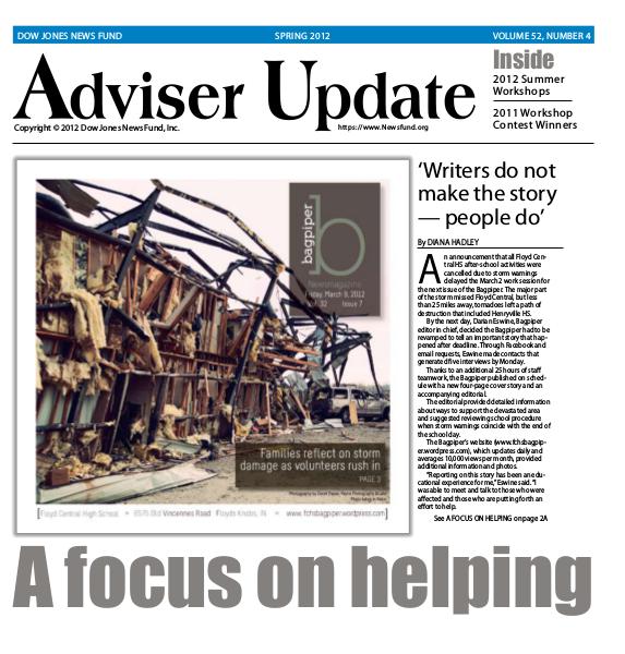 Adviser Update Spring 2012