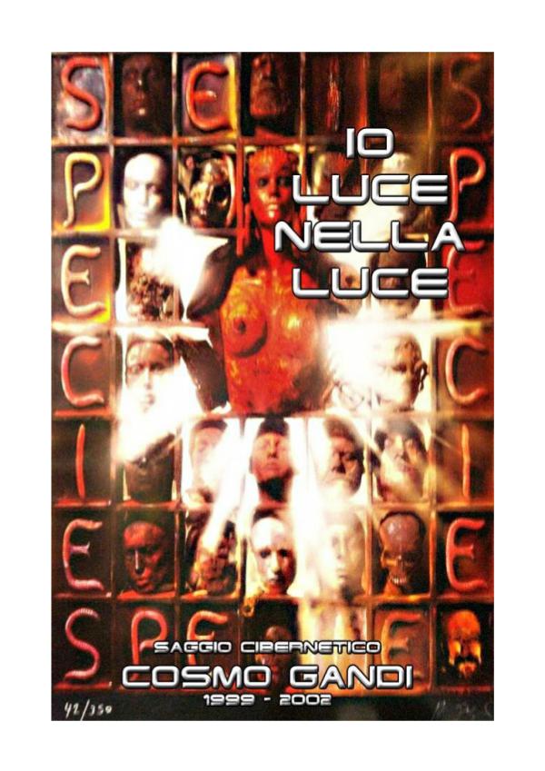 < IO LUCE NELLA LUCE > SAGGIO