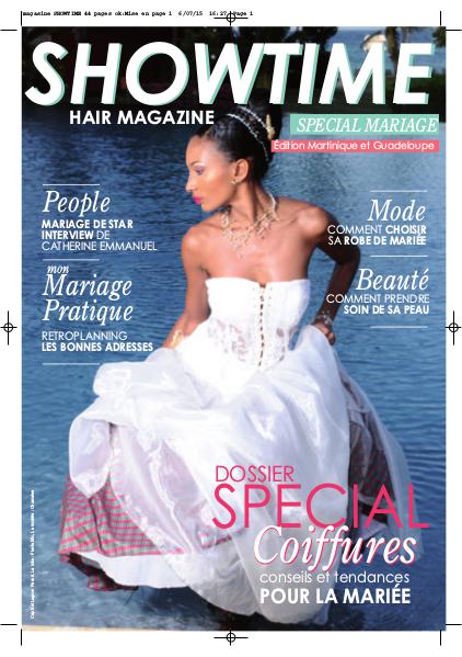 SHOWTIME HAIR MAGAZINE spécial MARIAGE 01