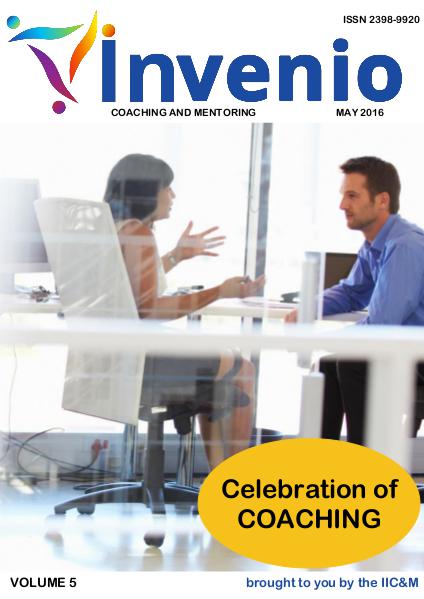 Invenio: Coaching and Mentoring May 2016 IIC&M