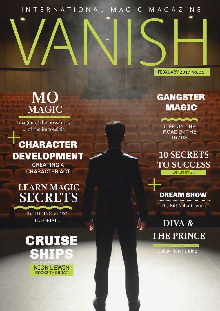 VANISH MAGIC MAGAZINE 31 - Mo Magic