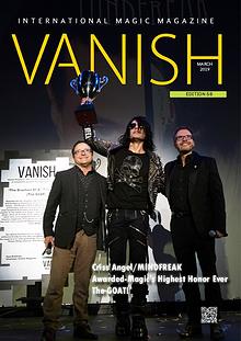 VANISH MAGIC BACK ISSUES