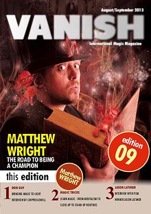 VANISH MAGIC BACK ISSUES