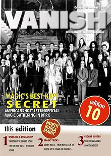 VANISH MAGIC BACK ISSUES