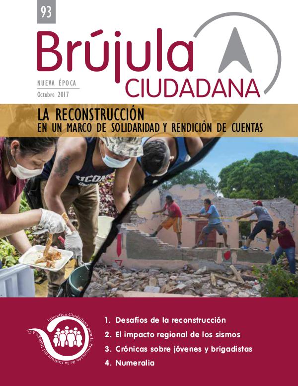 BRUJULA CIUDADANA La reconstrucción en un marco de solidaridad