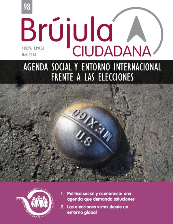 BRUJULA CIUDADANA Agenda social y entorno global