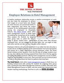 Hotel Management Courses