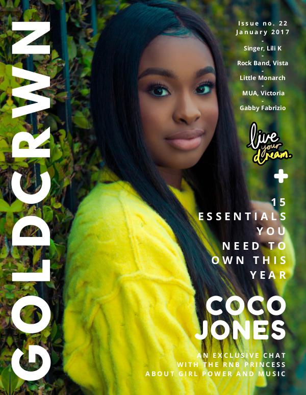 Gold Crwn Magazine ISSUE // COCO JONES