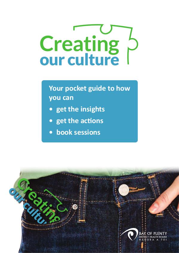 Creating our Culture Pocket Guide