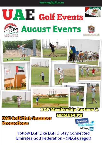 UAE Golf Events