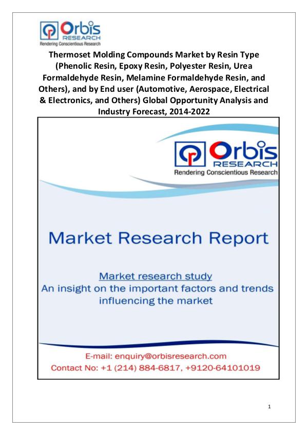 Global Thermoset Molding Compounds Market Dynamics