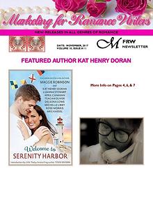 Marketing for Romance Writers Newsletter