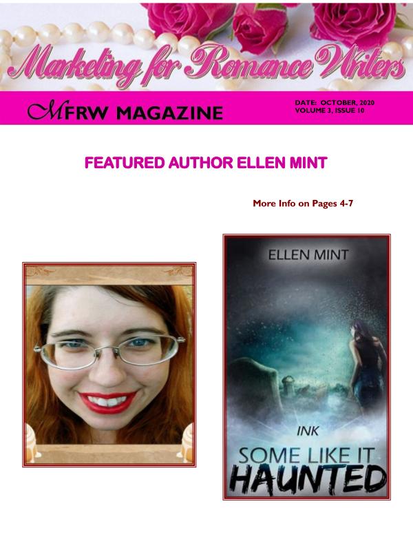 Marketing for Romance Writers October, 2020, Volume # 3, Issue # 10