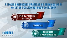 Pesquisa AGOV de Melhores Práticas de Serviços de TI no setor público