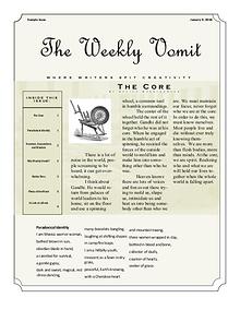 The Weekly Vomit