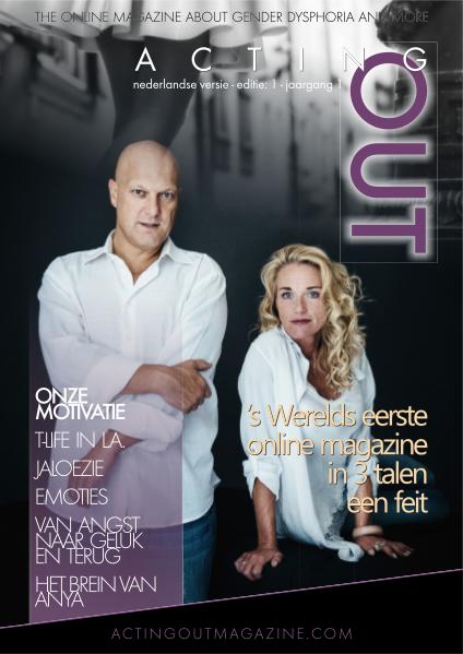 ActingOutMagazine Dutch edition ActingOut No. 1 -Nederlandse editie