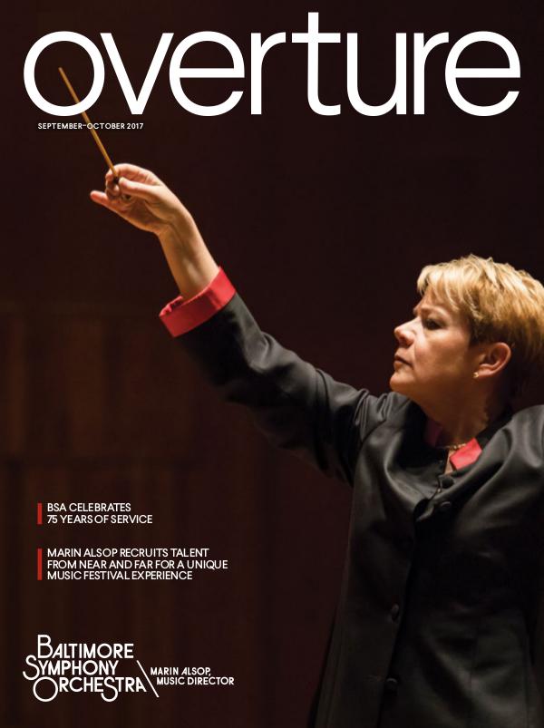 Overture Magazine: 2017-2018 Season September-October 2017