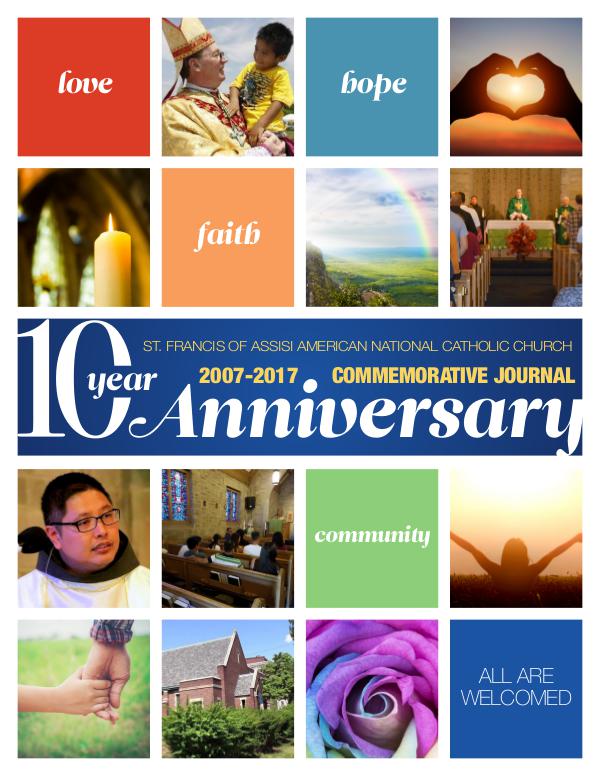 St. Francis 10 Year Anniversary October 2017