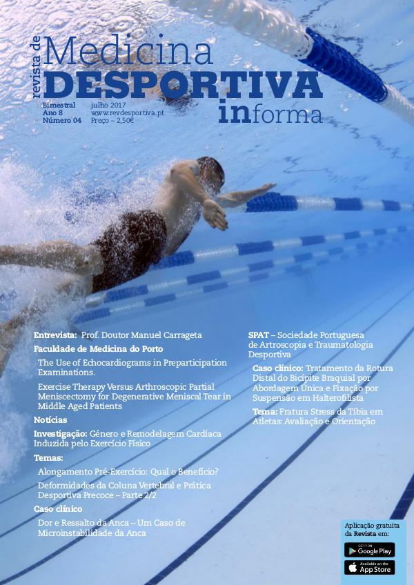 Revista de Medicina Desportiva Informa Julho 2017