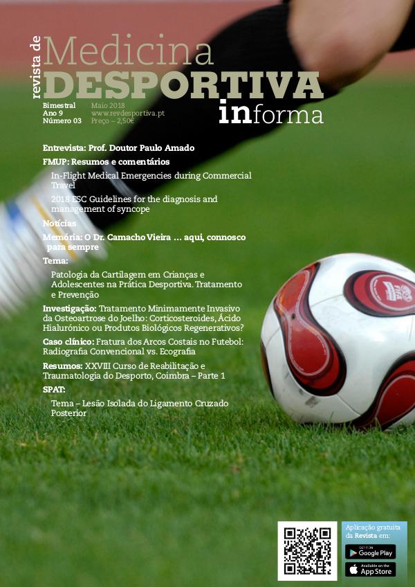 Revista de Medicina Desportiva Informa Maio 2018