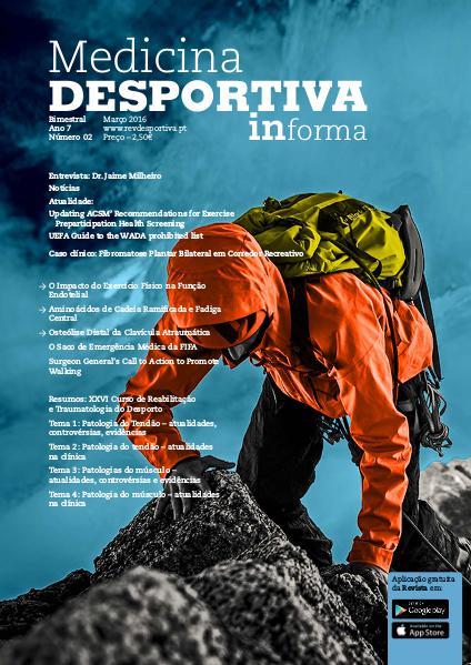 Revista de Medicina Desportiva Informa Março 2016