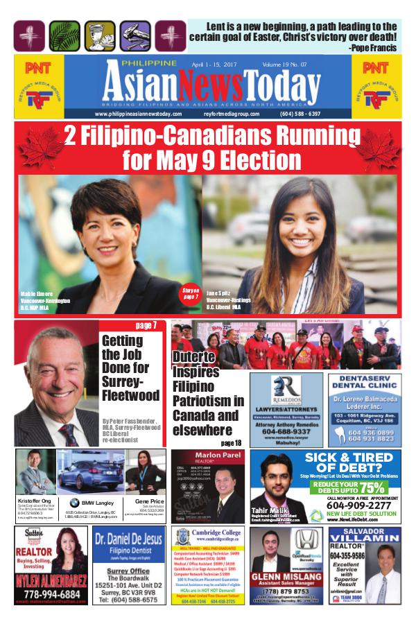 Philippine Asian News Today Vol 19 No7