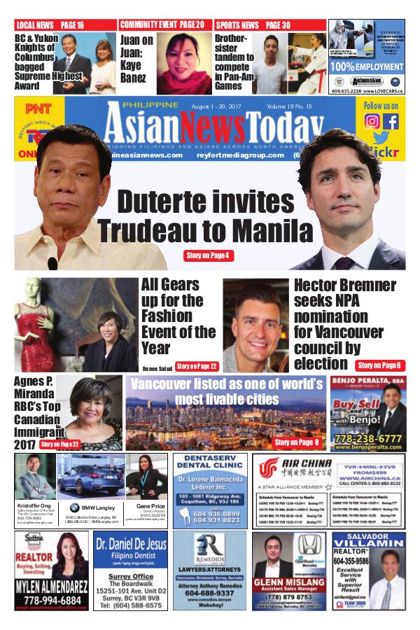 Philippine Asian News Today Vol 19 No 15