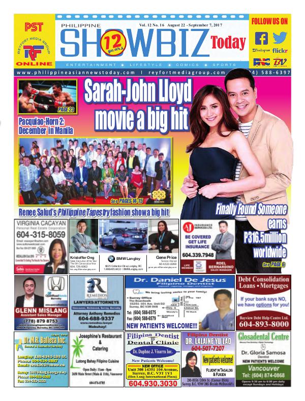 Philippine Showbiz Today Vol 12 No 16