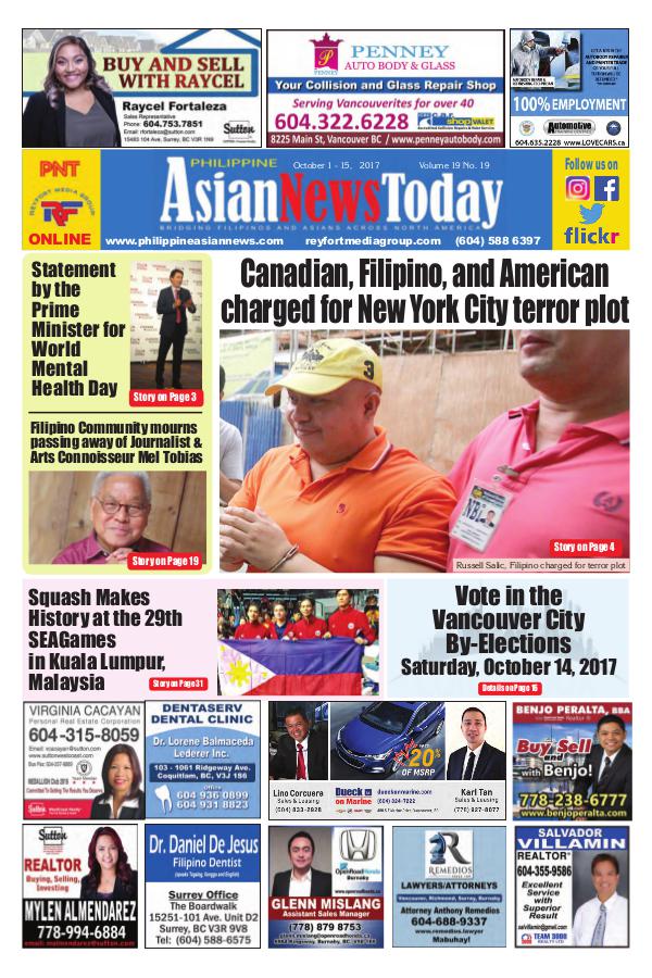 Philippine Asian News Today Vol 19 No 19