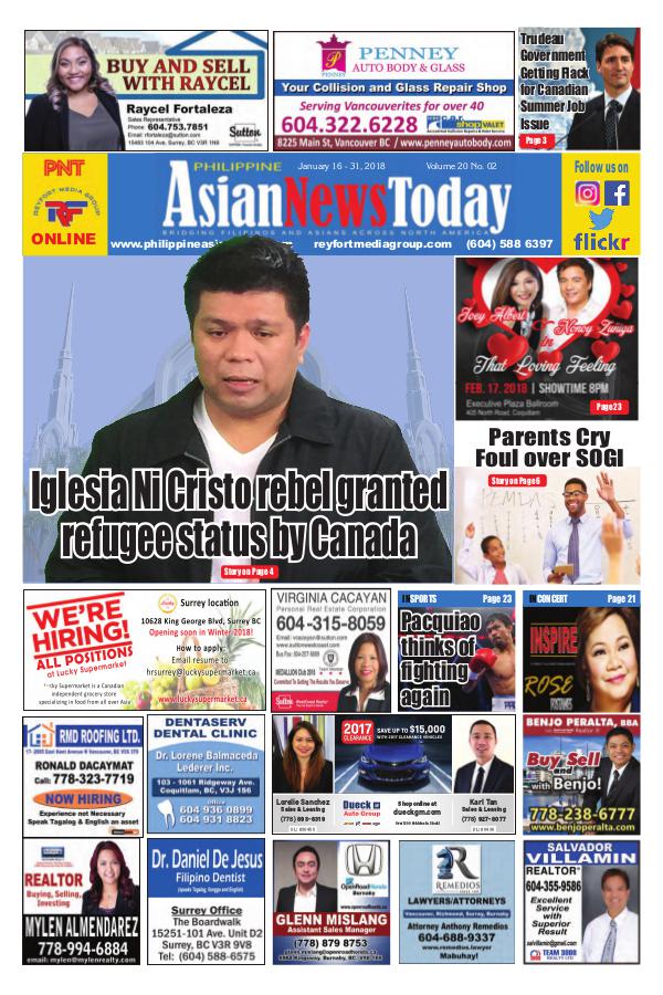 Philippine Asian News Today Vol 20 No 02