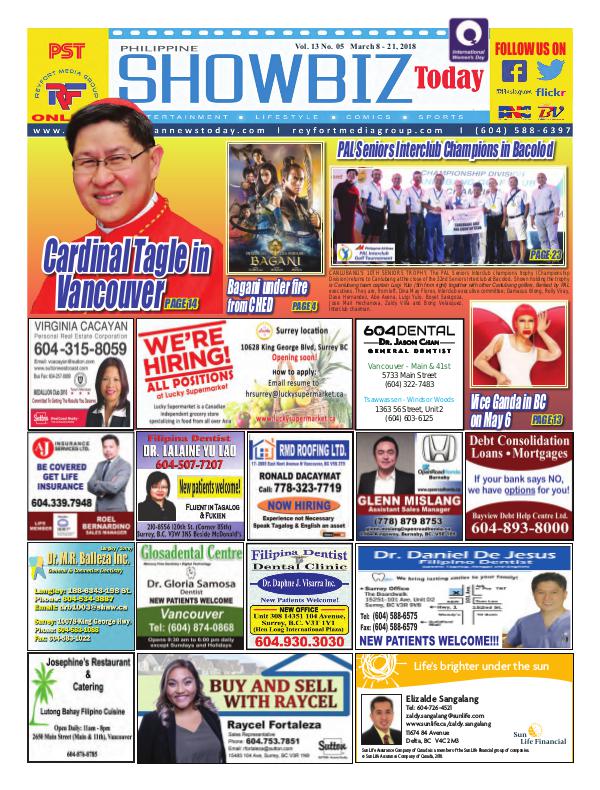 Philippine Showbiz Today Vol 13 No 5