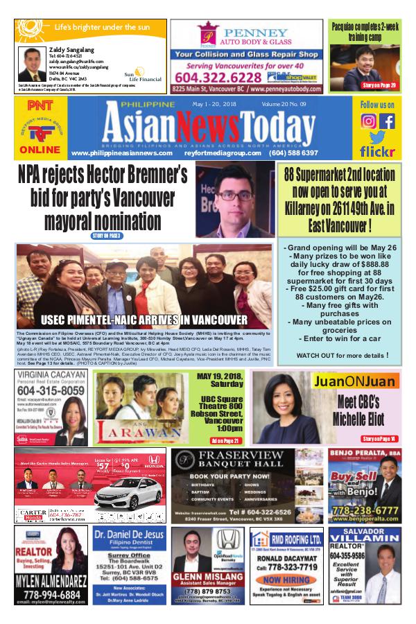 Philippine Asian News Today Vol 20 No 9