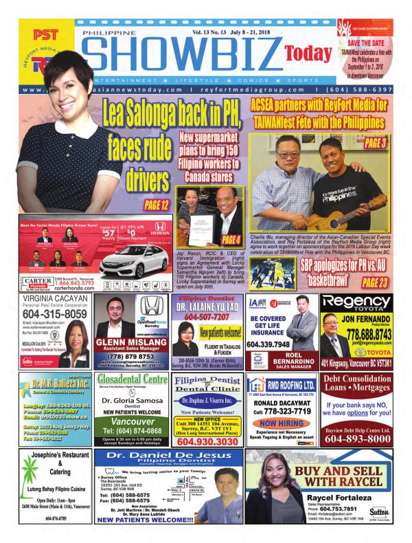 Philippine Showbiz Today Vol 13 No 13