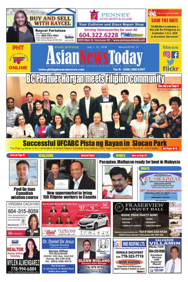 Philippine Asian News Today Vol 20 No 13