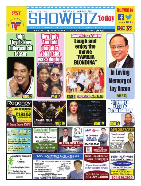 Philippine Showbiz Today Vol 14 No 7