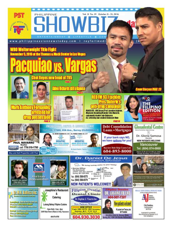 Philippine Showbiz Today Vol 11 No 19