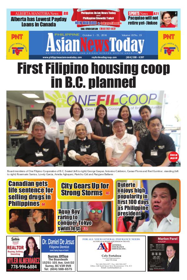 Philippine Asian News Today Vol 18 No 19