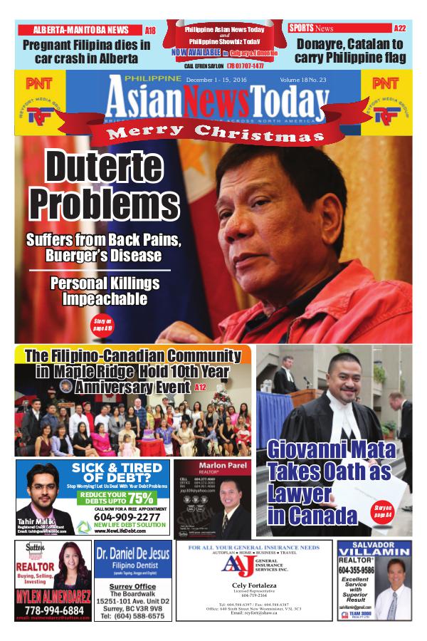 Philippine Asian News Today Vol 18 No 23