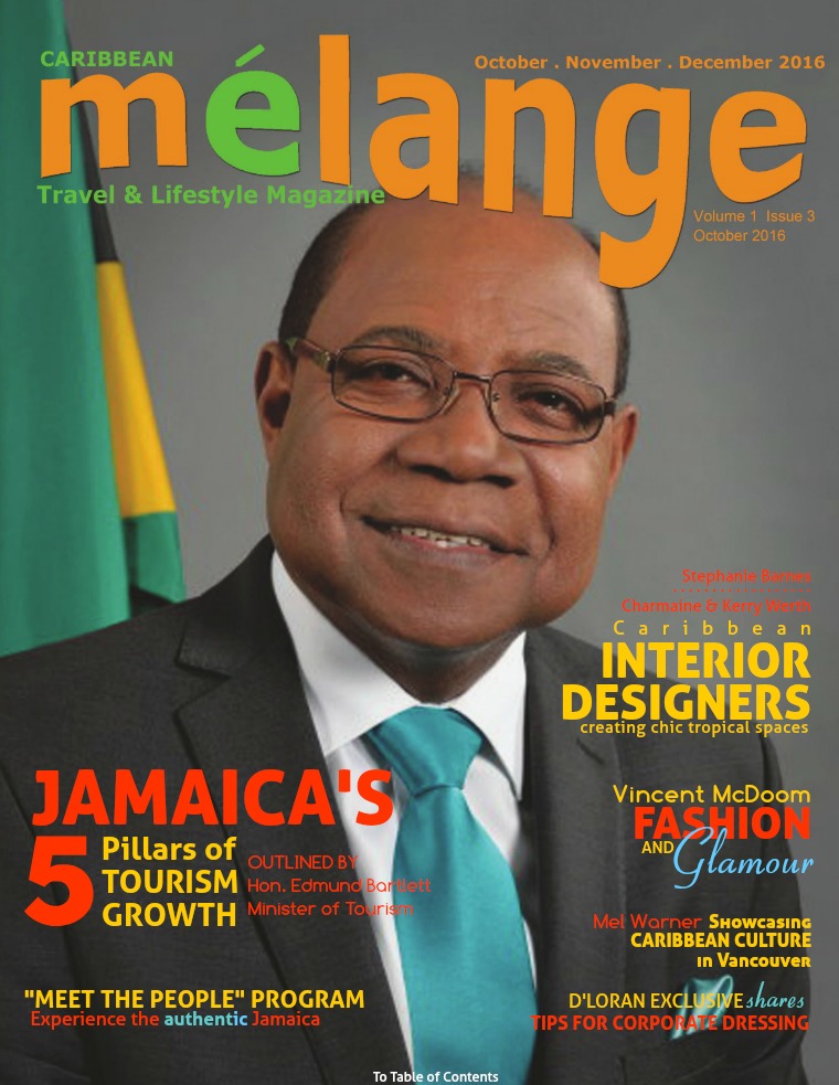 Mélange Travel & Lifestyle Magazine October 2016