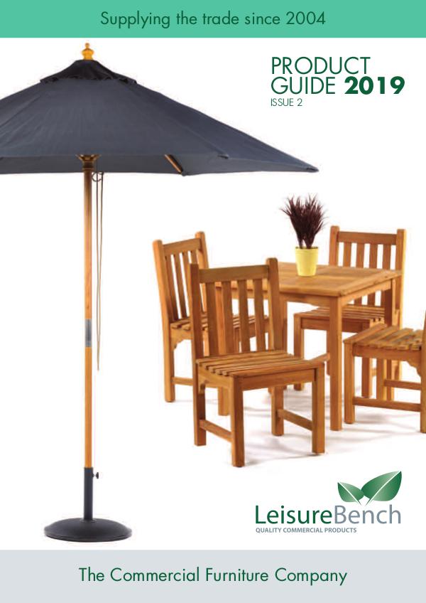 Leisurebench Product Guide leisurebench_brochure_2019