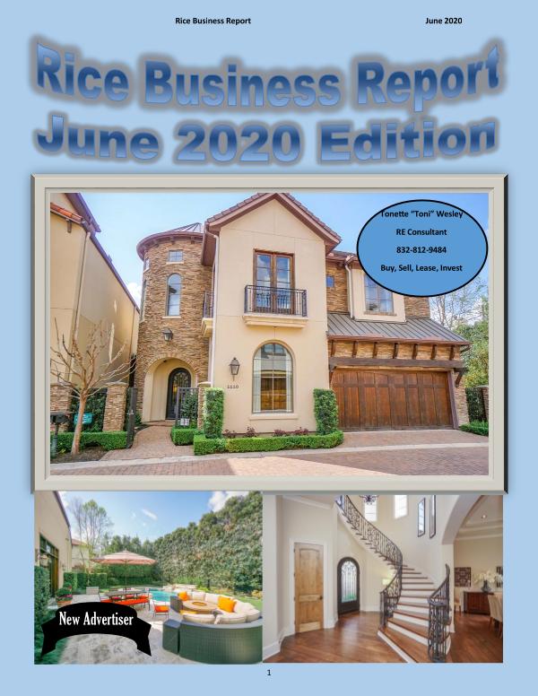 June 2020 Edition