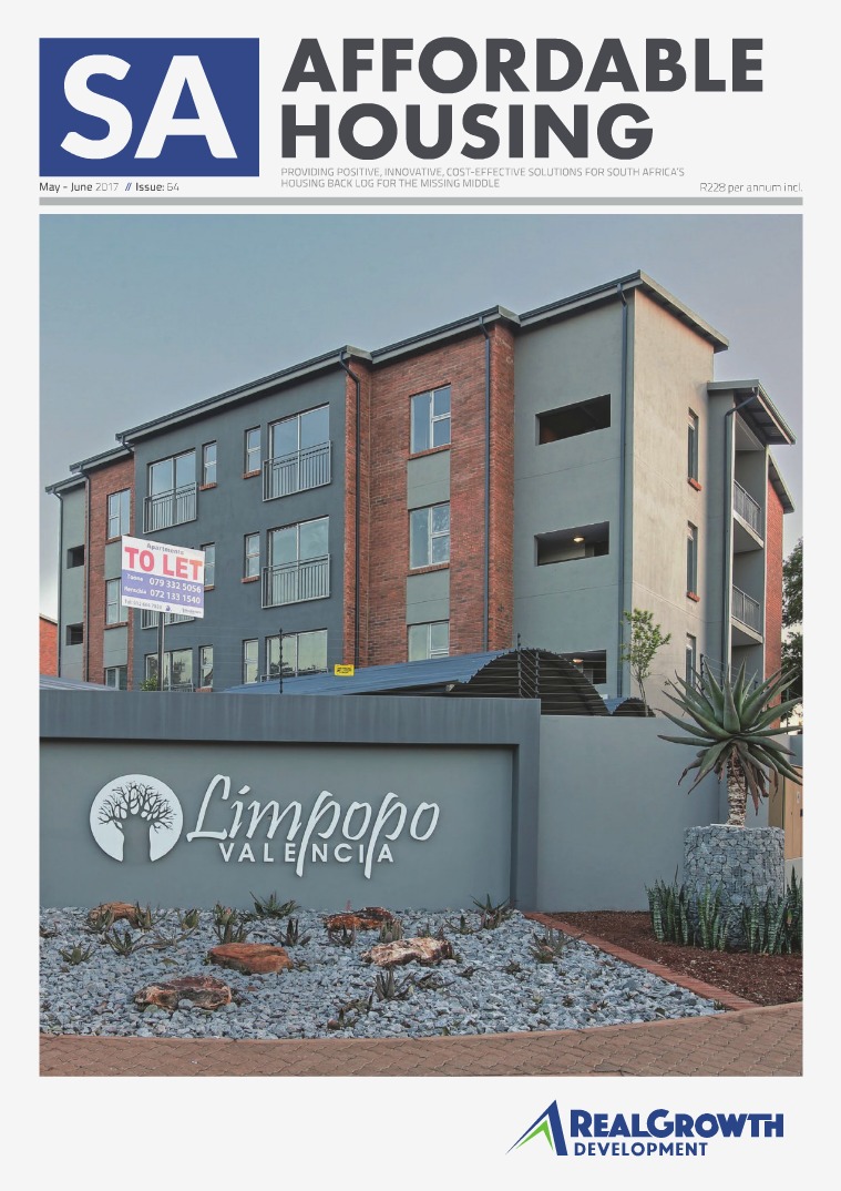 SA Affordable Housing May / June 2017 // Issue: 64