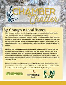 Tomah Chamber & Visitors Center Newsletter