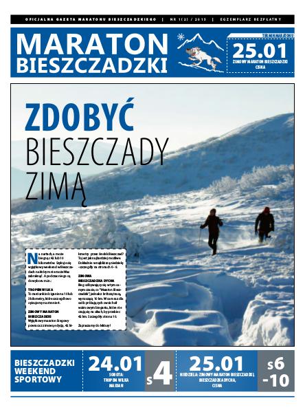 Biuletyn Maraton Bieszczadzki Maraton Bieszczadzki nr 1 (2) / 2015