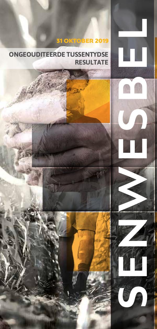 Senwes Interim Results 2019/2020 Senwesbel Tussentydse Resultate 2019/2020