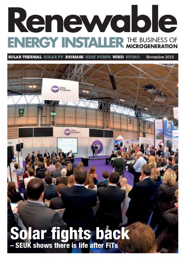 Renewable Energy Installer November 2015