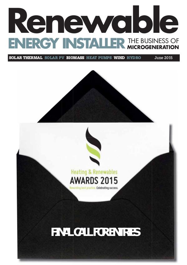 Renewable Energy Installer June 2015