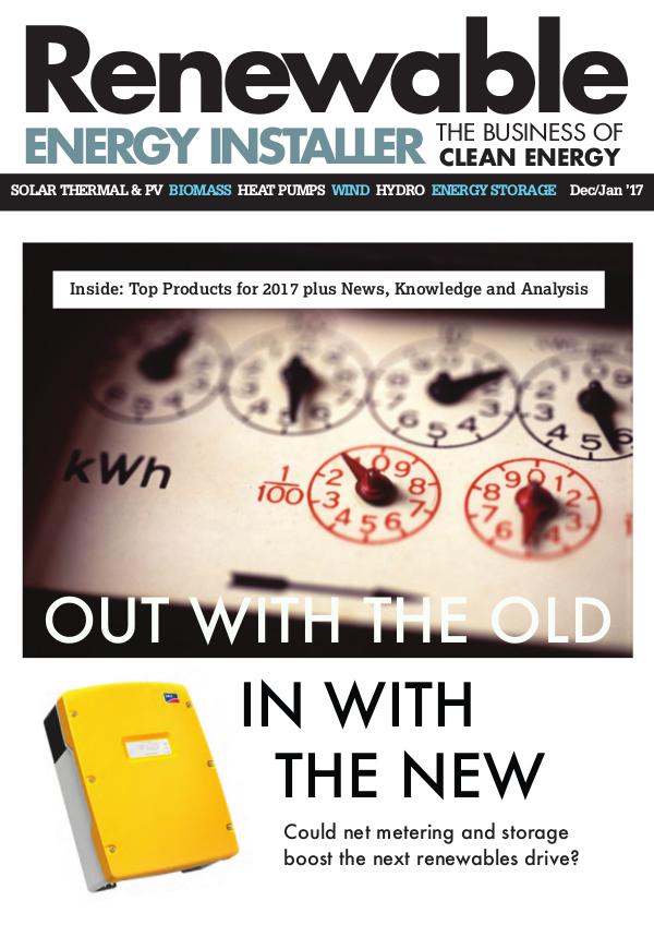 Renewable Energy Installer December/January 2017