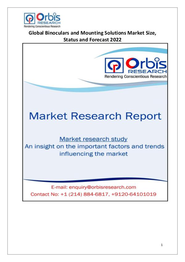 Global Binoculars and Mounting Solutions Market